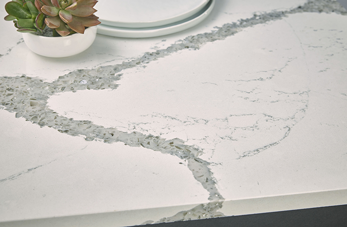 Queensbury Quartz Surface from Cambria
