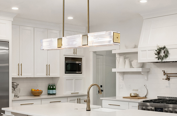 Hammerton Studio Ledgestone dining light 