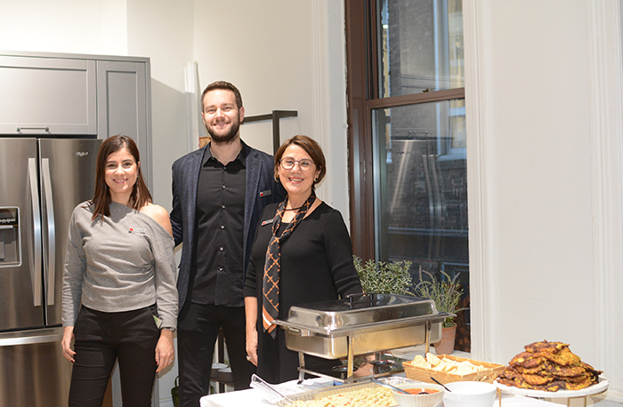 Lineadecor's Buse Parlar Mermer, Eren Ecemis and Arzu Ertas