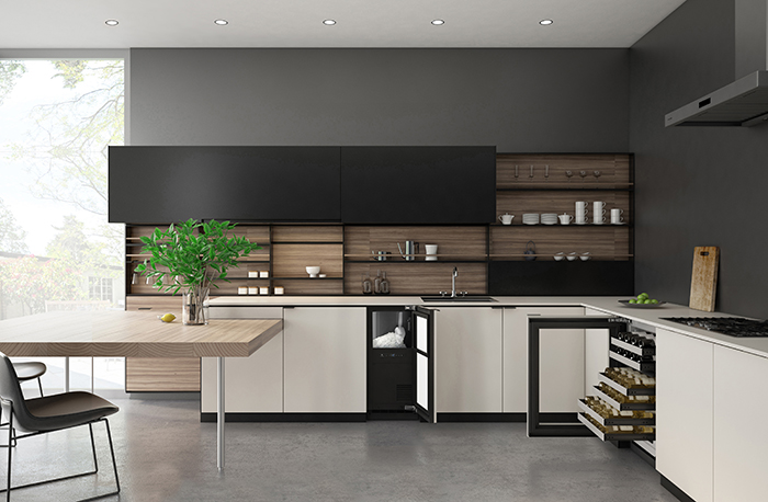 U-Line 24-in. Dual-Zone Wine Refrigerators & Beverage Centers