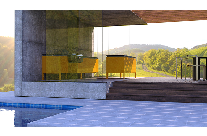 Brown Jordan Outdoor Kitchens Elements by Tecno