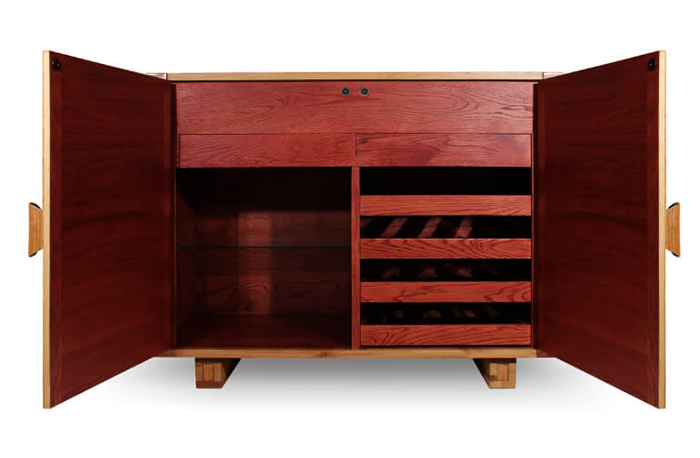 NUD Wood Crafters Corbs Wine Cellar
