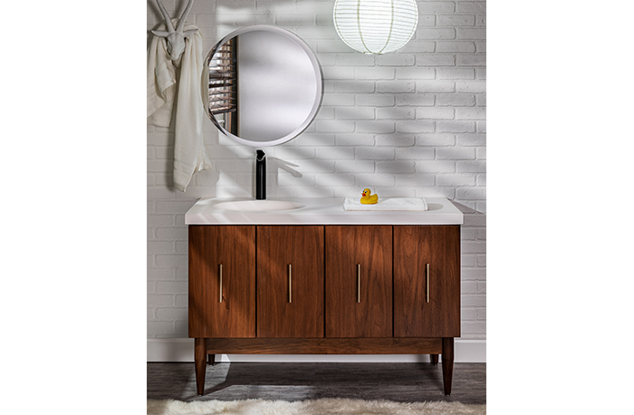 Bertch Midcentury Vanity