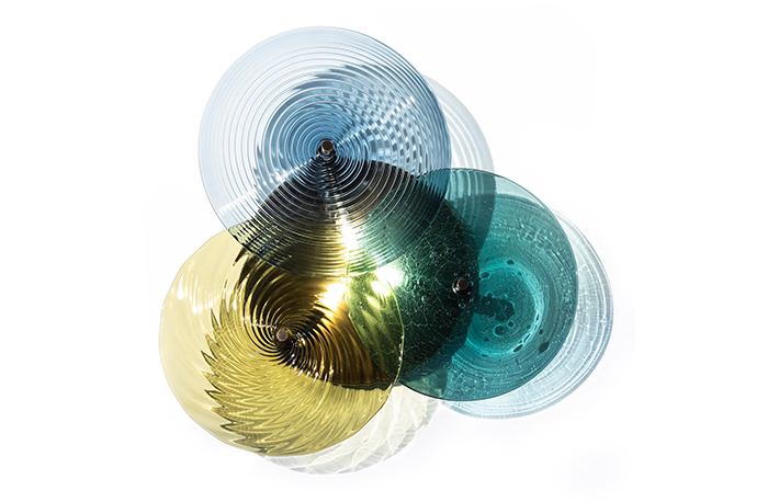 Tracy Glover Studio Triple Rondel Sconce