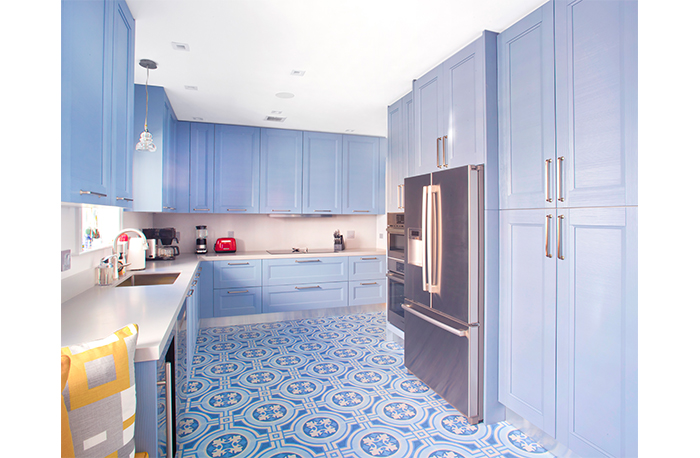 Italkraft blue kitchen