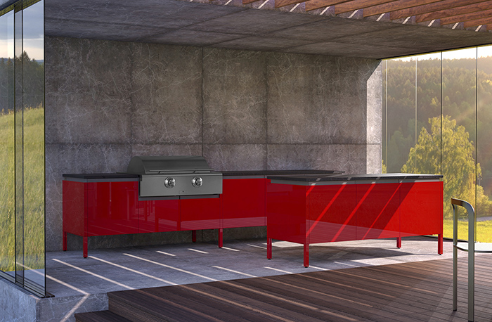 Brown Jordan Outdoor Kitchens Cabinetry Colorways