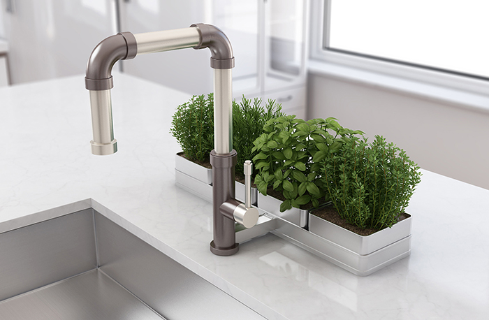 Isenberg Faucets Herb Garden