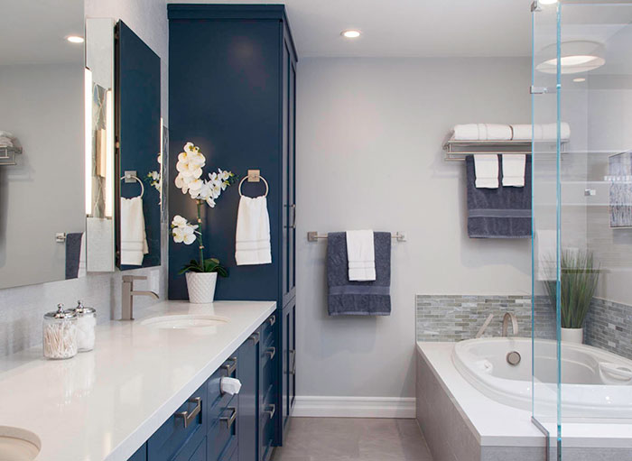 master bathroom oasis