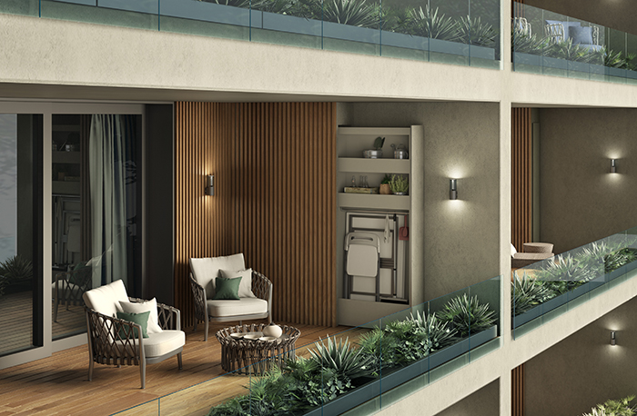 Protek's Bigfoot Retracable Furniture