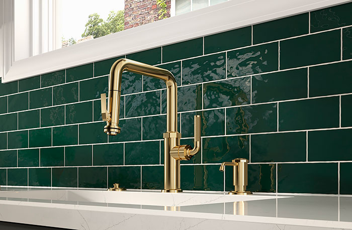 California Faucets Quad Spout