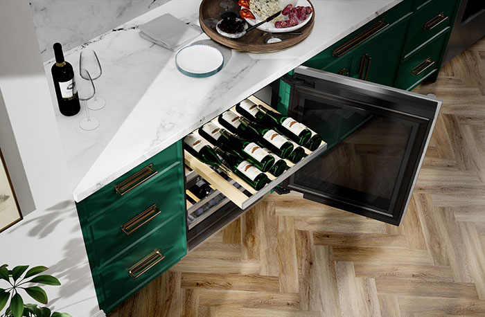 SKS Undercounter Wine Refrigerator