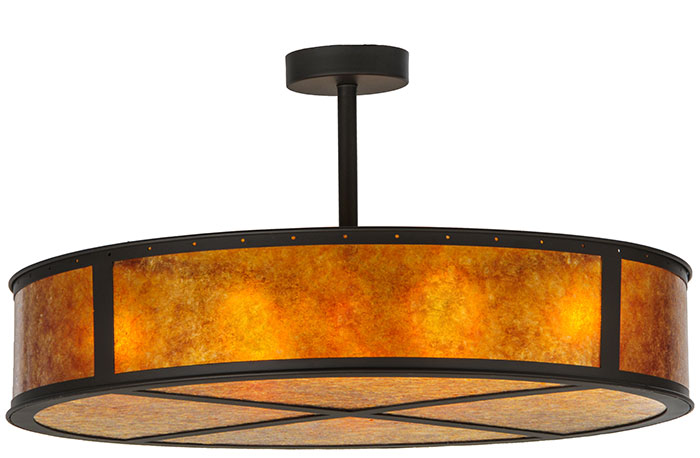 Smythe Craftsman Semi-Flushmount