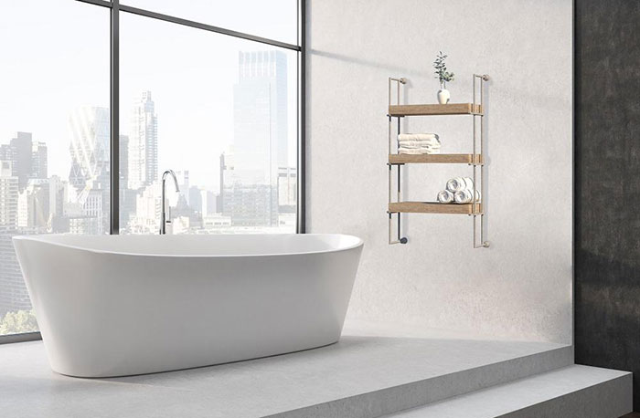 Fittings Metal Collection Dual Mount Bracket