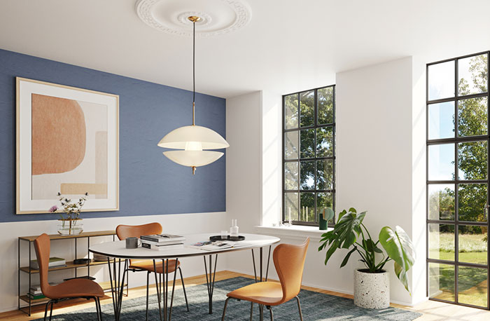 Fritz Hansen Clam Pendant