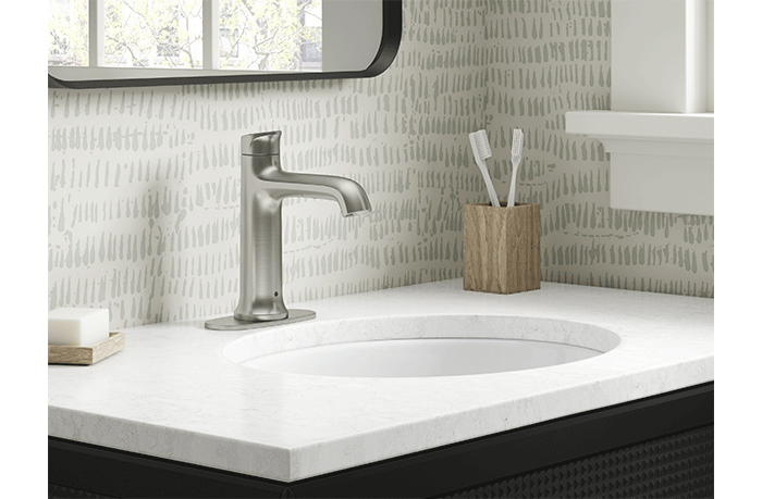 kohler touches bathroom faucet