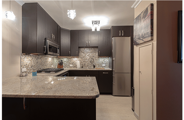 luxury in a compact condo