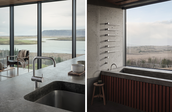 vola faucet and tub filer