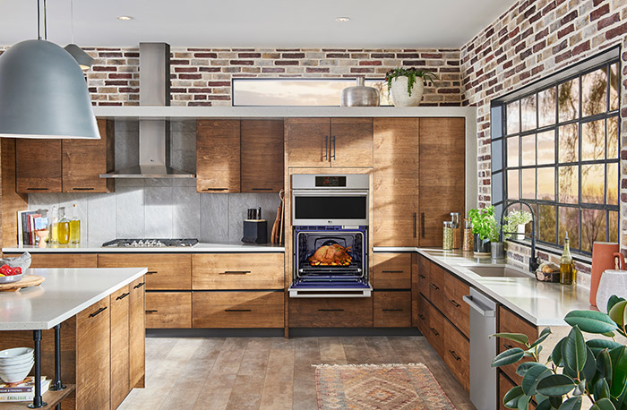 LG Studio Combination Double Wall Oven