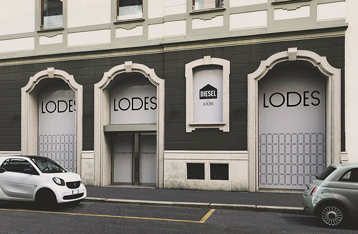Lodes Milan Showroom