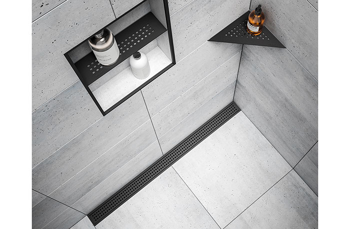 Schluter-Systems Matte Black KERDI-LINE