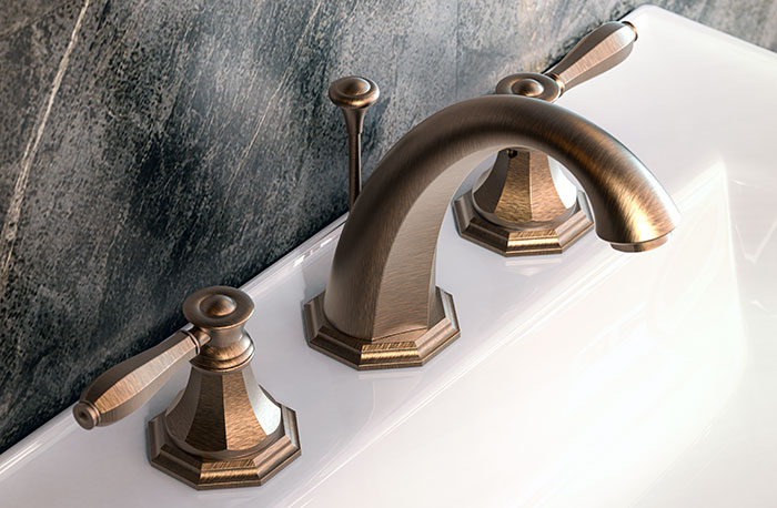 Graff Vintage Brushed Black Finish