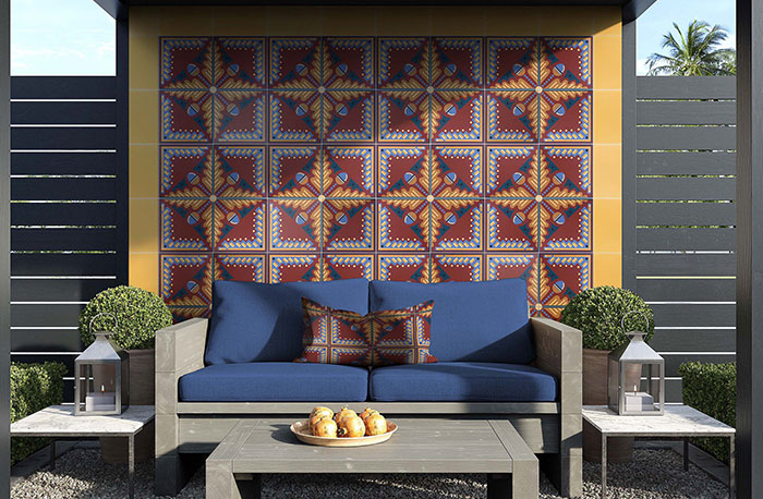 Villa Lagoon Tile Cressida Bell Collection