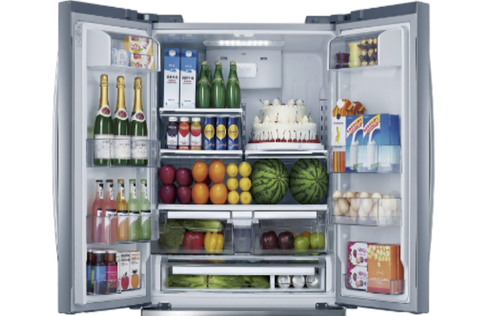 refrigerator interior
