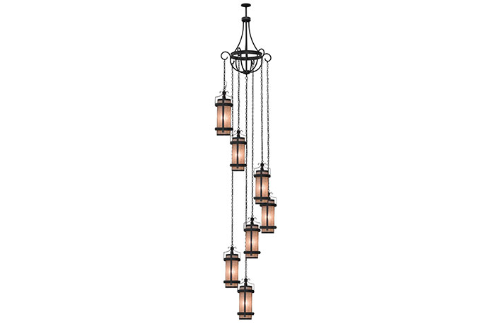 2nd Ave Lighting Castellon Cascading Pendant