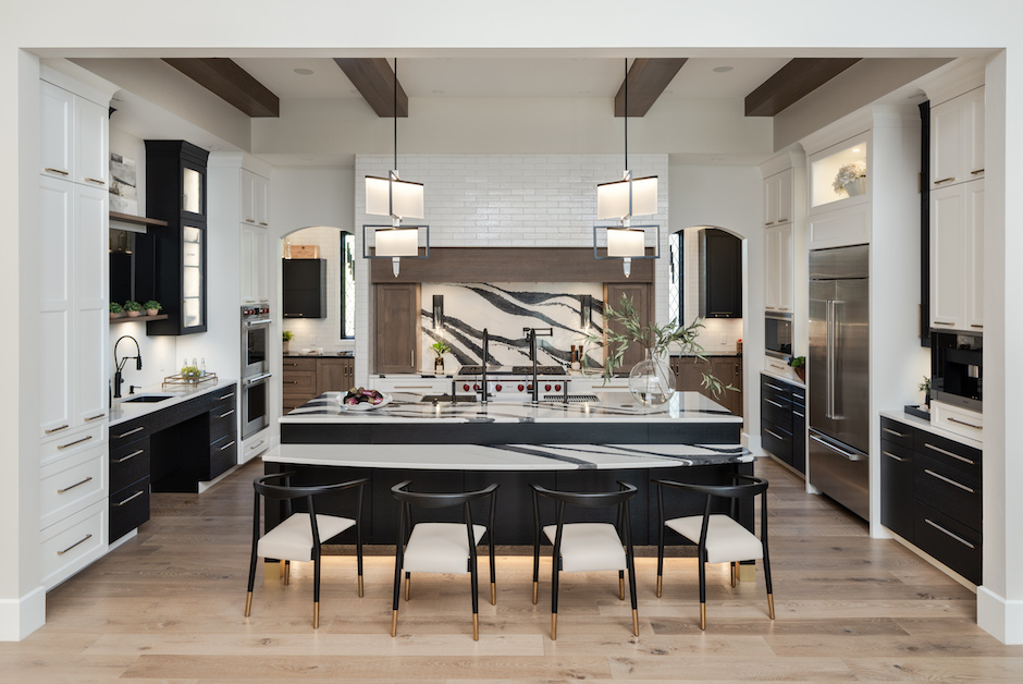 luxury family kitchen design