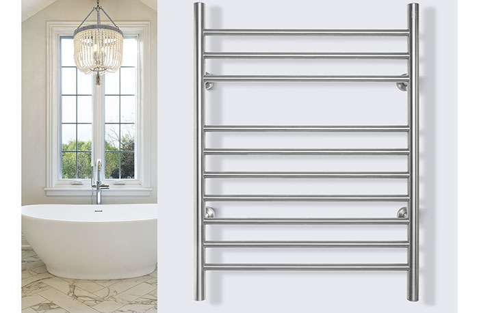 WarmlyYours Dual-Connection Towel Warmers