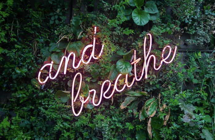 reduce anxiety meditation phrase