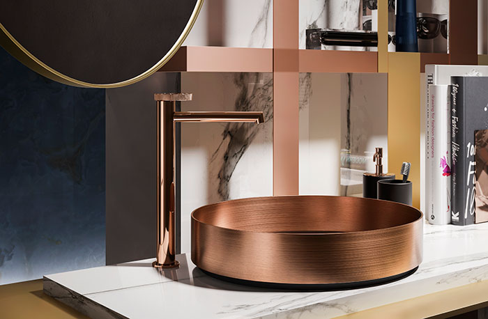 Gessi Anello Bath Collection