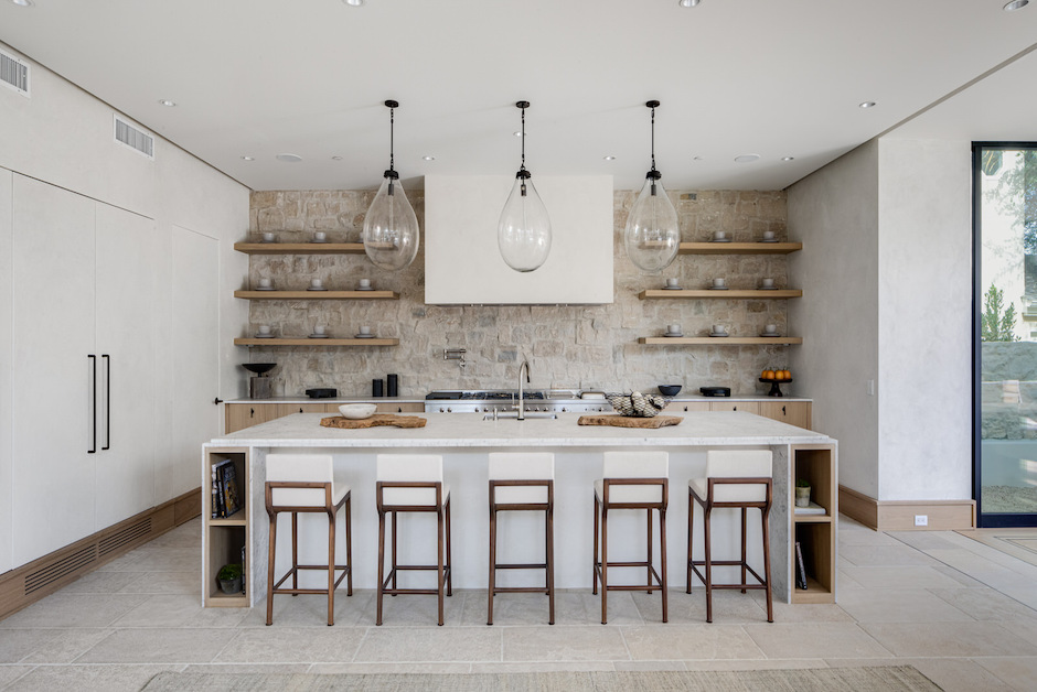 rustic modern kitchen