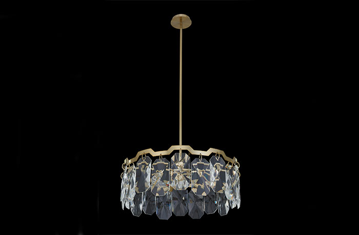 Allegri Crystal Piatta Pendant