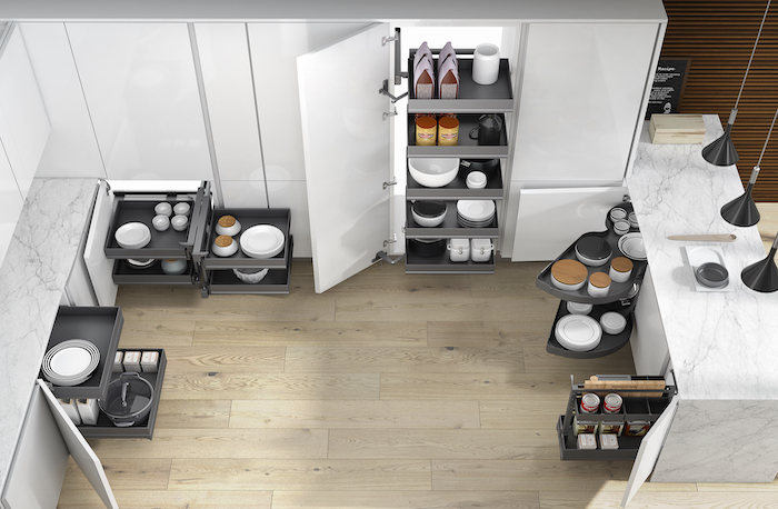 inoxa cabinet organizers