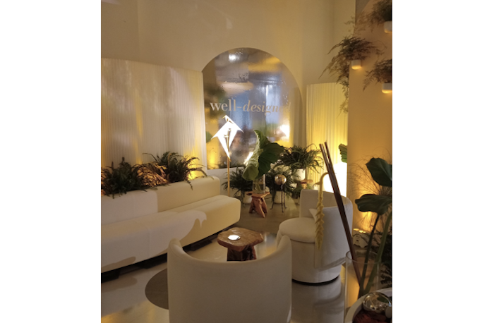 wellness lounge at future of home conference