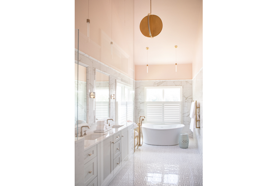 lighting in bathroom