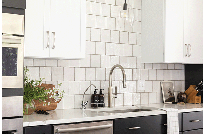 Kitchen sinks and faucets by Kailee Klevan, CMKBD
