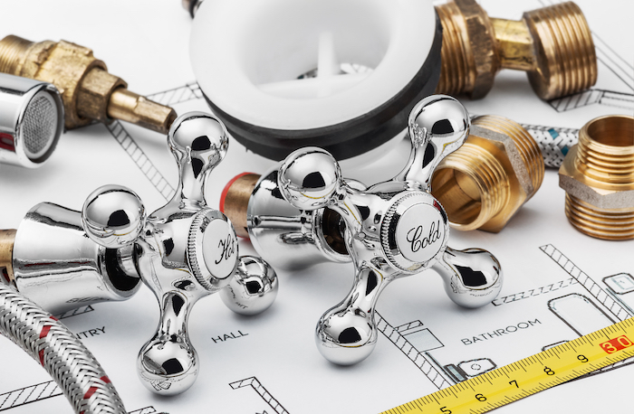 brass faucet components