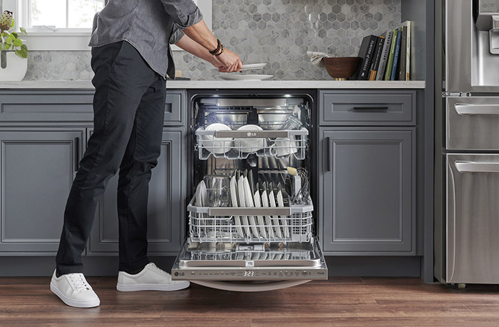 LG Electronics Smart Top Control Dishwasher