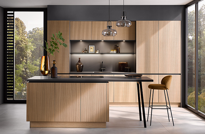Häcker Kitchens AV 6023 GL Veneer