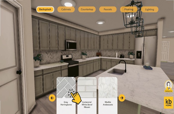 kb home metaverse kitchen