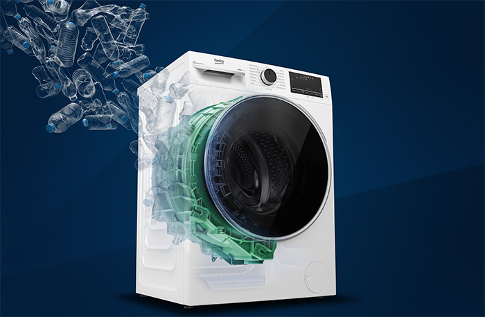 Beko Front-Load Washer with RecycledTub