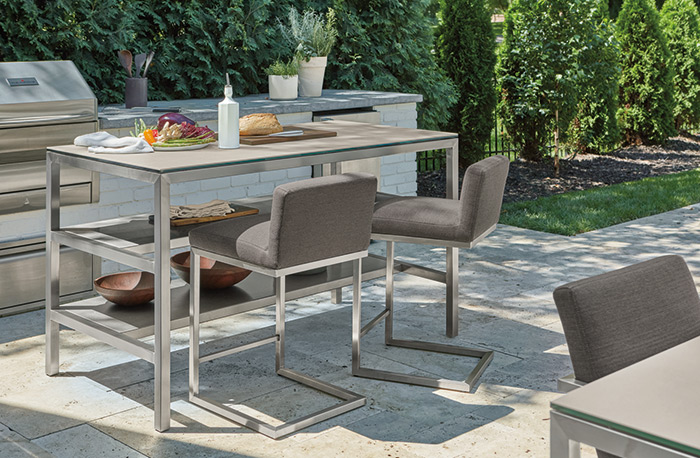 Room & Board Parsons Outdoor Counter Table