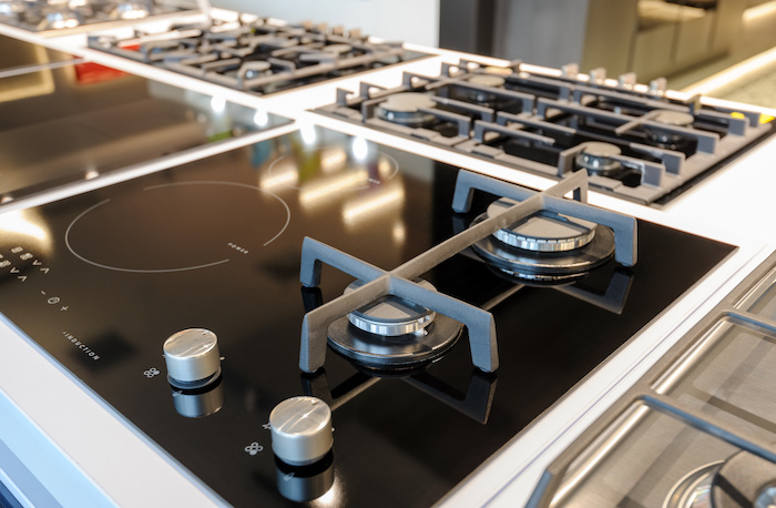 gas induction cooktop