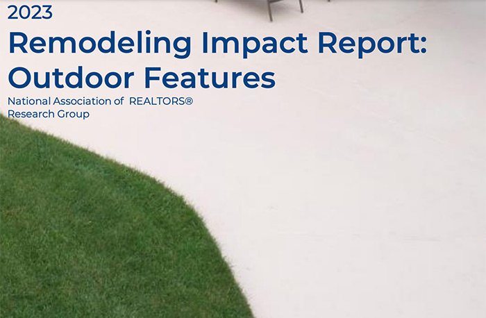 NAR-NALP Outdoor Features Remodeling Impact Report 