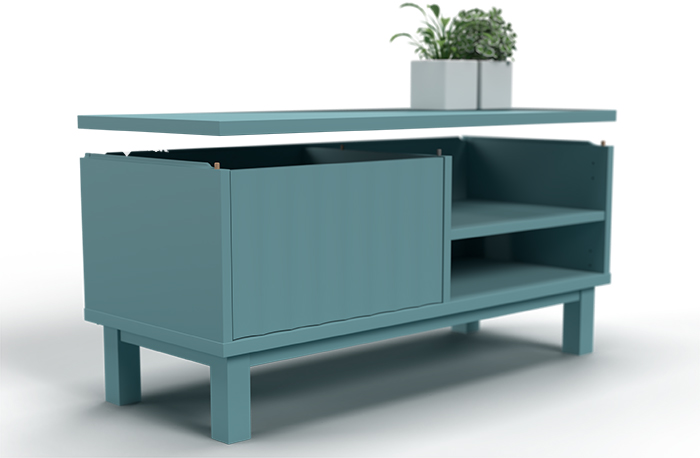 Threespine Sideboard