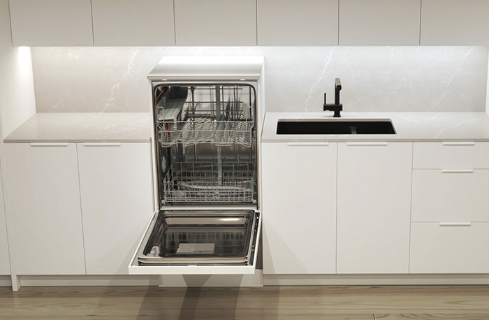 Level Aid  Dishwasher Telescoping System