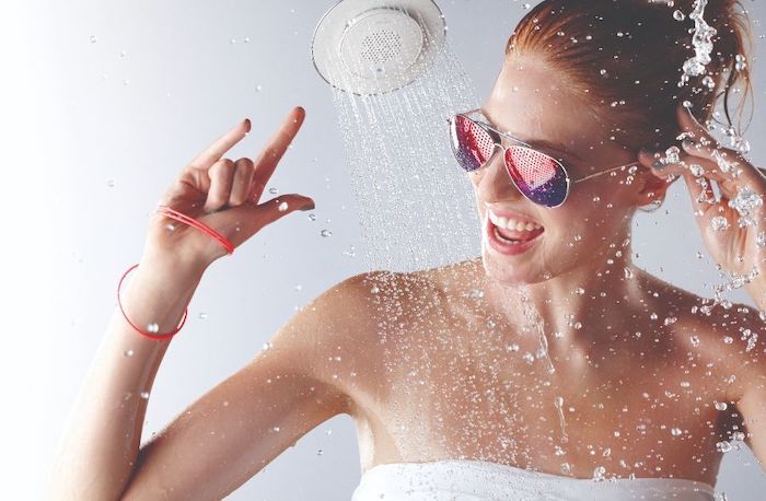 bathroom audio system