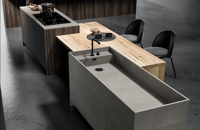 Aran Cucine LAB13 Integrated Sink